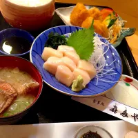 Snapdishの料理写真:#帆立定食|shinoさん