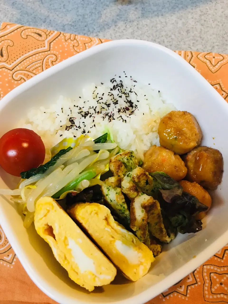 Snapdishの料理写真:♫1/14今日の娘のお弁当♫|Satokoさん