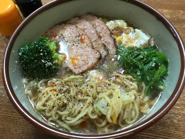 #マルちゃん正麺 🍜、醤油味❗️ ⁽⁽ ◟(∗ ˊદ` ∗)◞ ✨|サソリさん