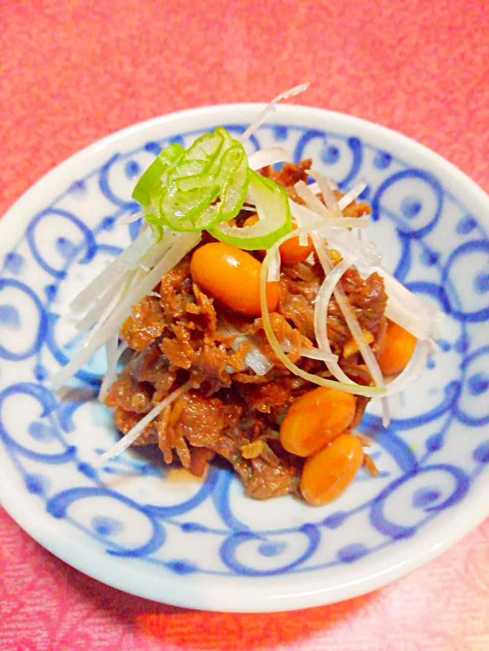 大豆入り牛肉のしぐれ煮🌸🌸|@きなこさん