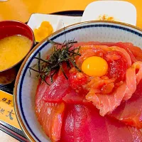 和歌山県勝浦で
まぐろ丼を食べてみた|街の天狗さん