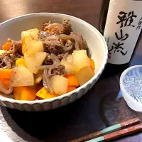 ごろごろ野菜の牛すじ煮込み|モトミさん