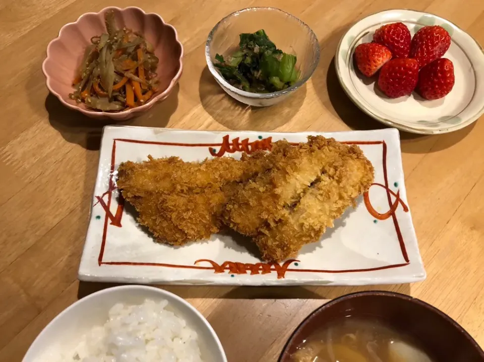 Snapdishの料理写真:アジのフライ☆|Natsuki Ishikawaさん