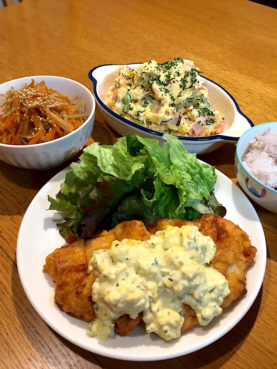 チキン南蛮定食|まつださんさん