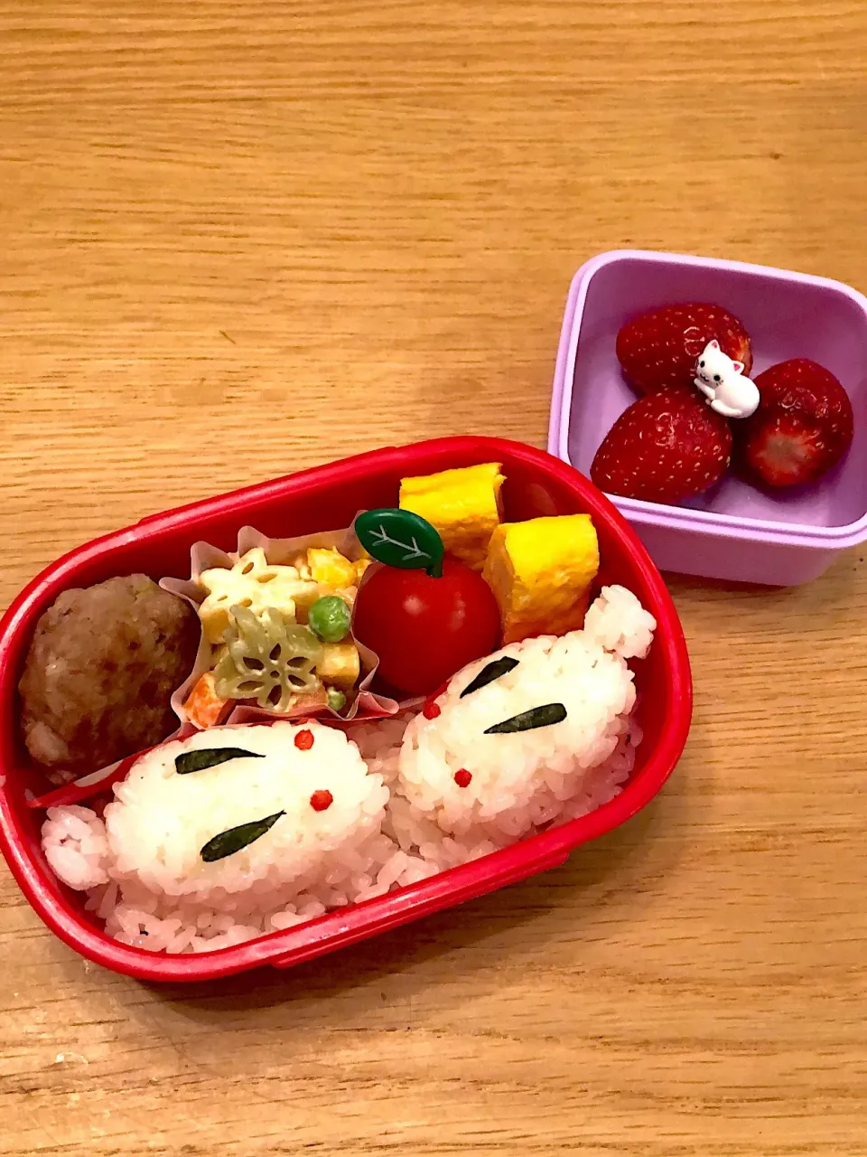 雪うさぎ弁当|はるmamaさん