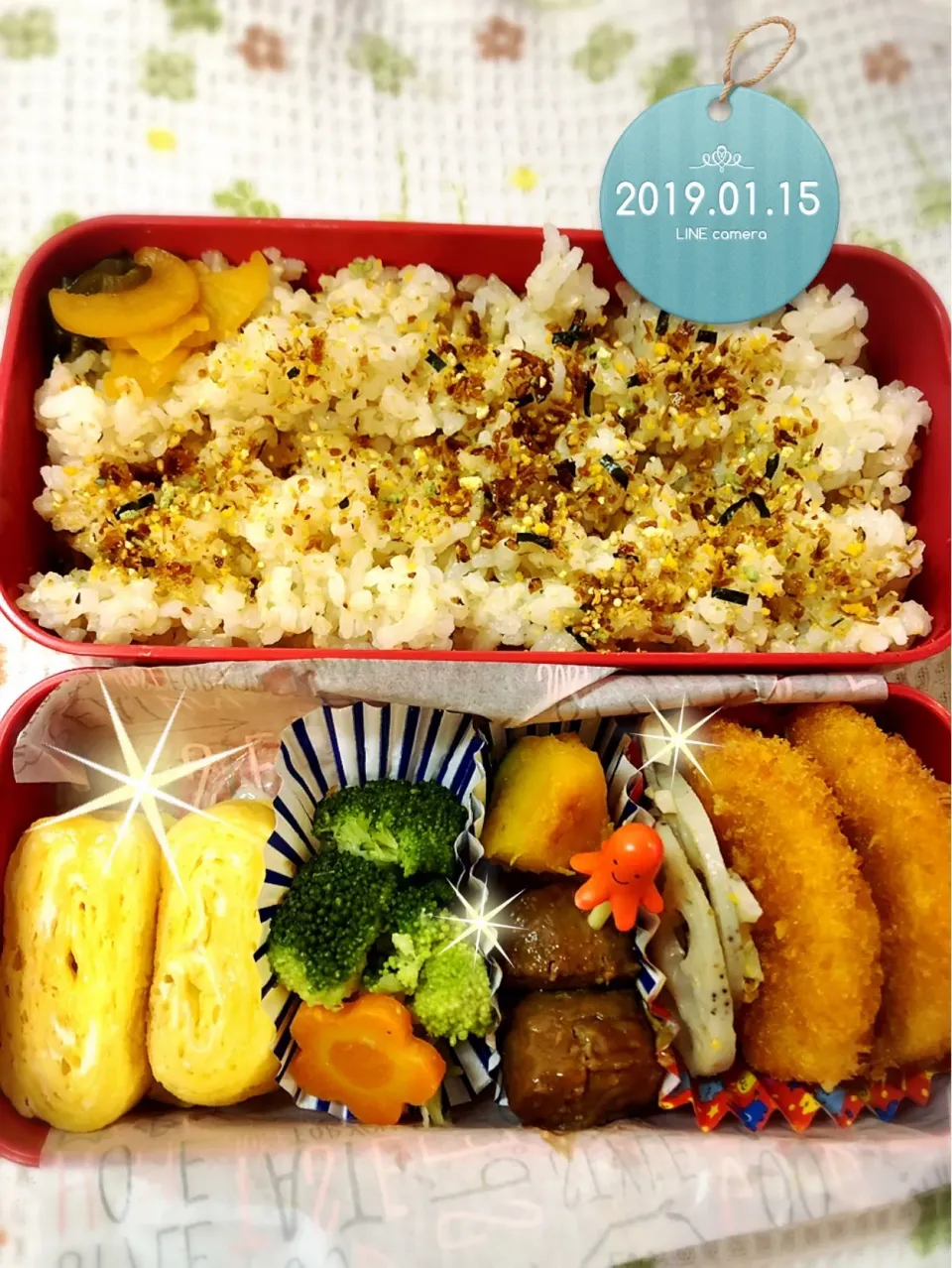 なんか色々詰め込んだJKお弁当|harutomomamaさん