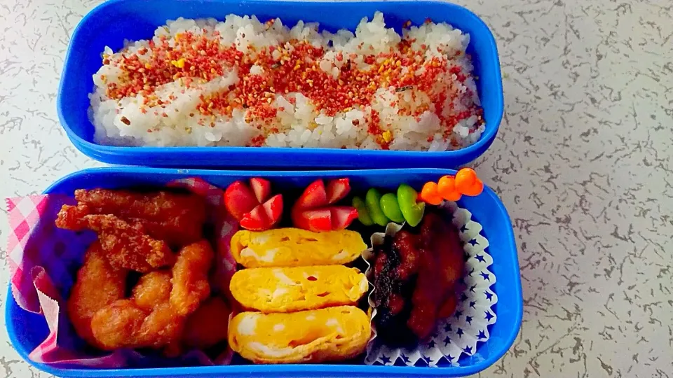 息子君のさば味噌弁当|マアジュさん