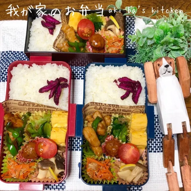 Snapdishの料理写真:我が家のお弁当1/15|アキーバさん