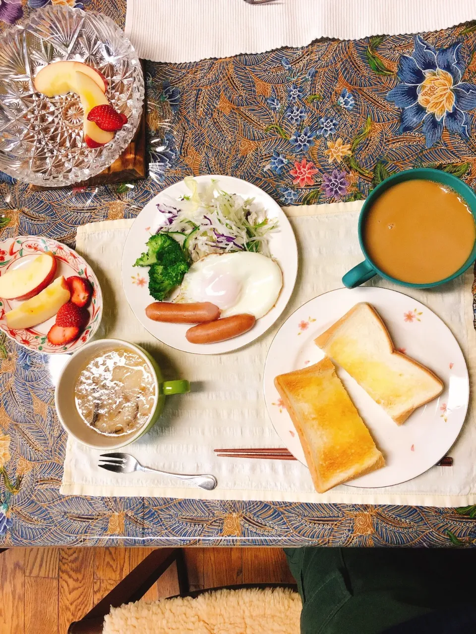 Snapdishの料理写真:朝ごはん|さとるさん