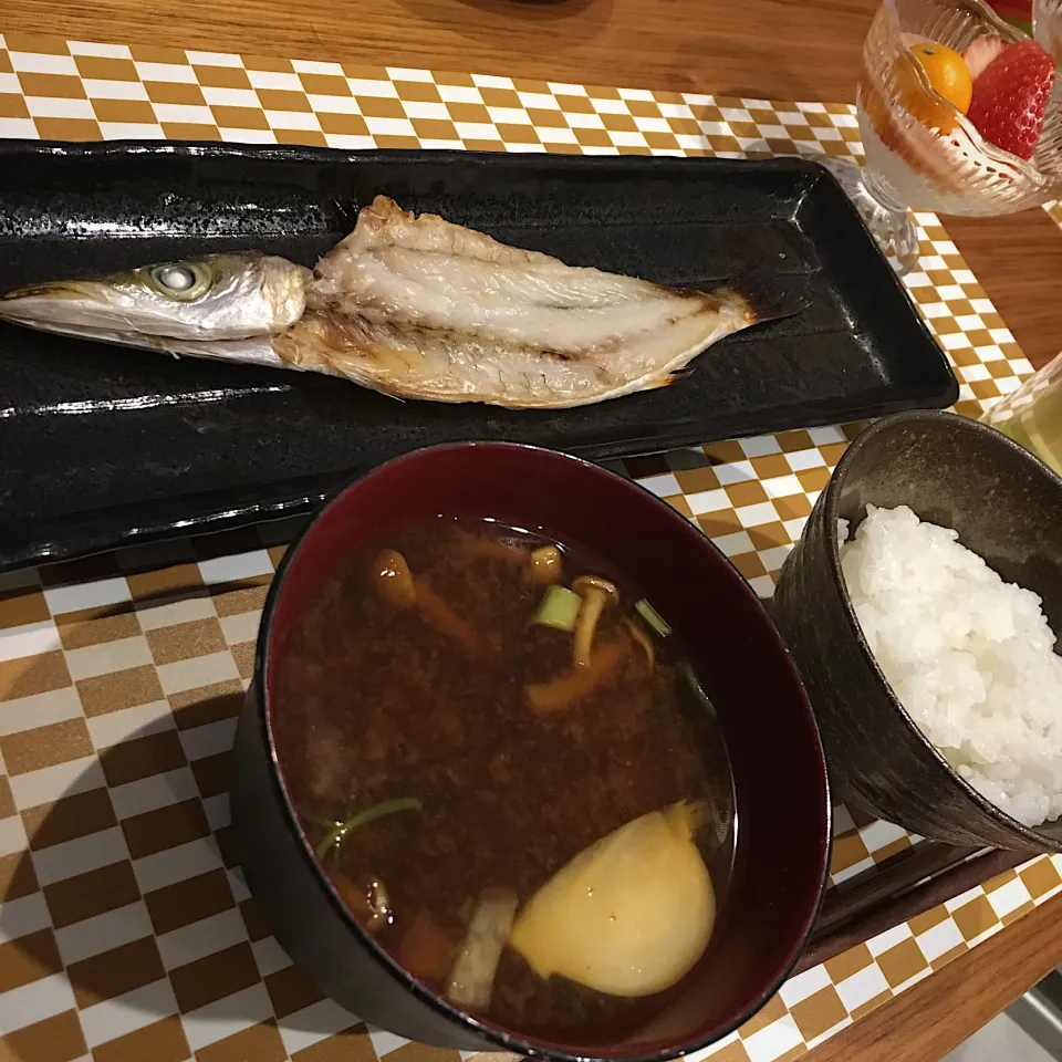 干物定食🐟自家製干物|くろあおさん