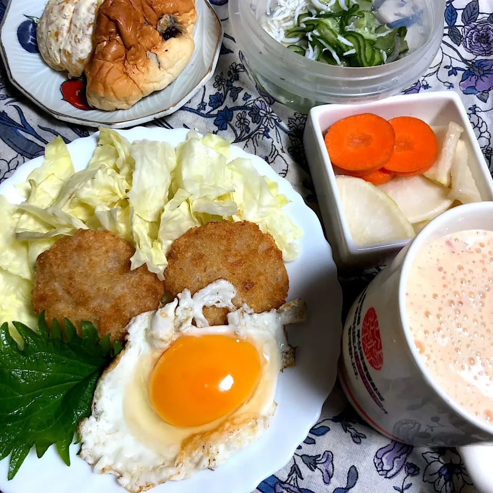 今日の朝ごはん。|岸野 令子さん