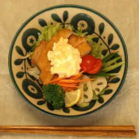 野菜たっぷりチキン南蛮丼|ラリエットさん