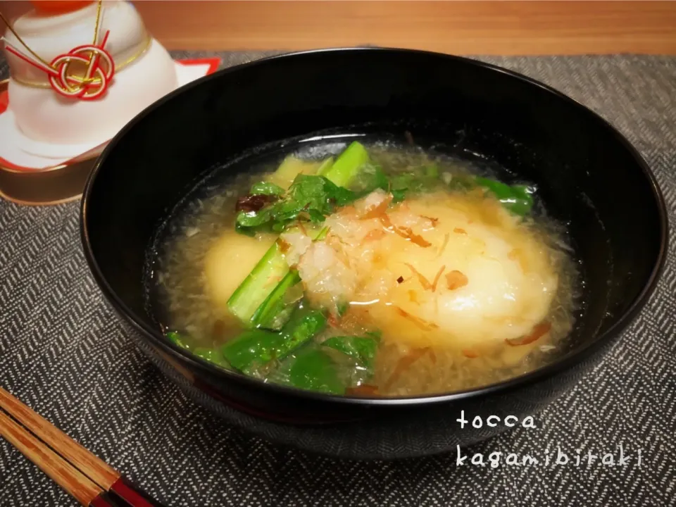 揚げ餅のおろし煮〜鏡開き🎍✨🙌〜|toccaさん