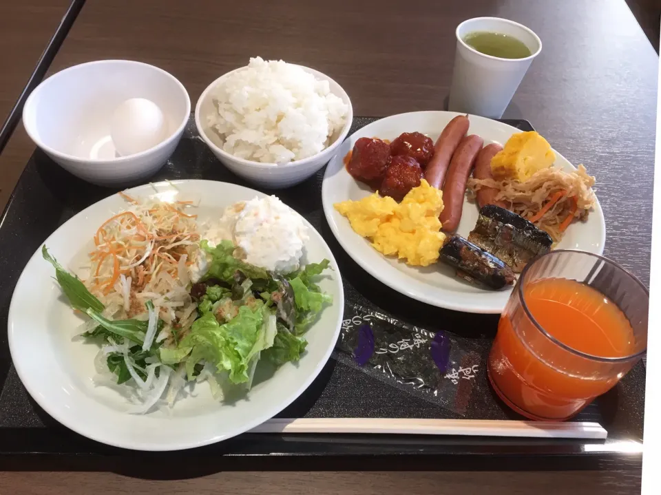 #abホテルの朝食 
#ビジネスホテルのバイキング朝食|畑田 成治さん