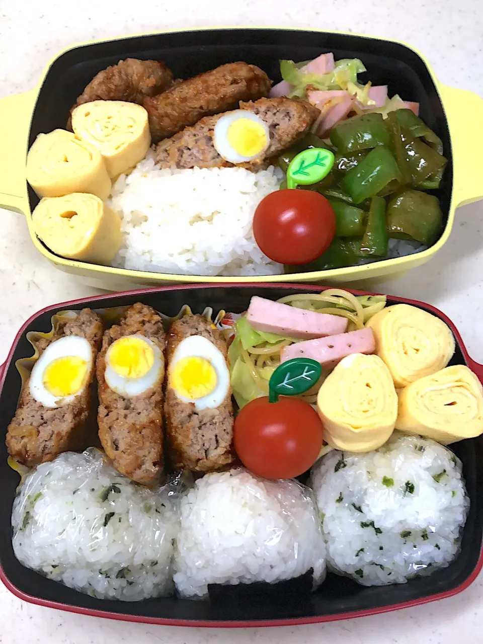 うずら卵ハンバーグ弁当|teteさん