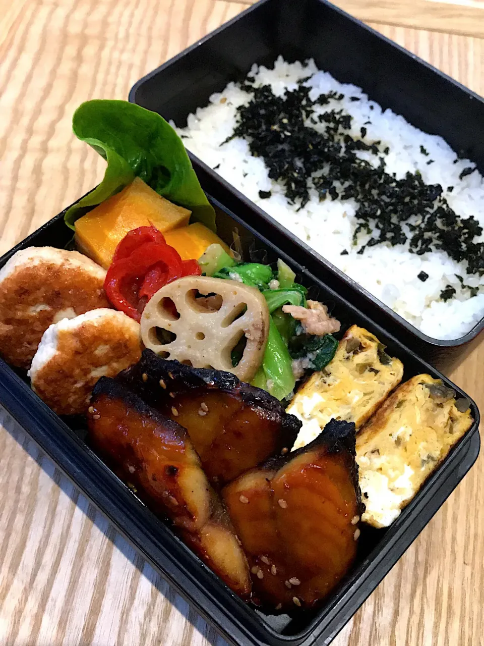 鯖のみりん干し弁当|二キィさん