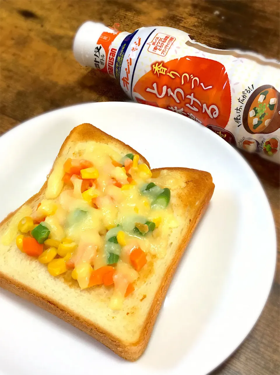 カンタン🎵ミックスベジタブルのチーズトースト
 #チーズトースト|Shirokoさん