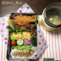 Snapdishの料理写真:今日のお弁当|Shirira_kitchenさん