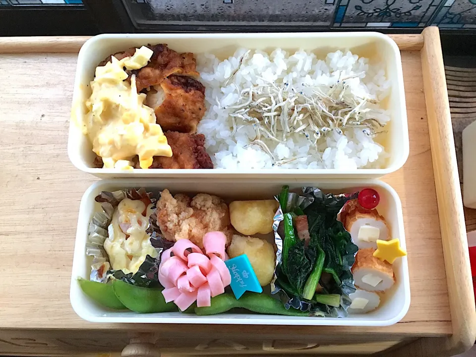 Snapdishの料理写真:高校生男子弁当|ぽんさん