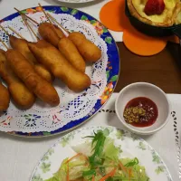 Snapdishの料理写真:ダッチベイビー de ランチ🍞☕️🍴|Mihoさん