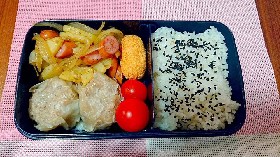 ジャーマンポテト🎵旦那さんお弁当🎵😊|かおるcitronさん