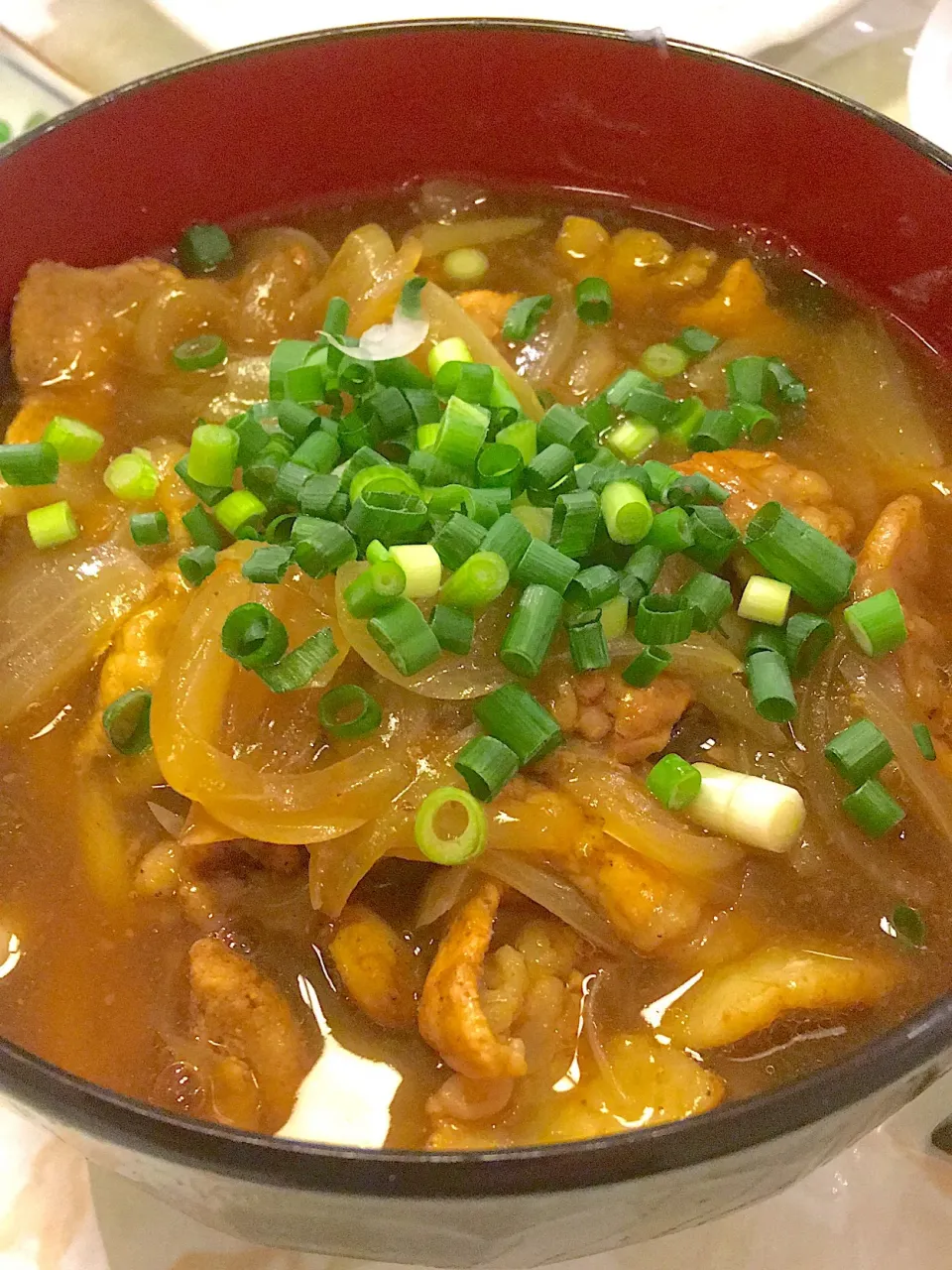 カレー南蛮うどん|アプリールクッキングスタジオさん