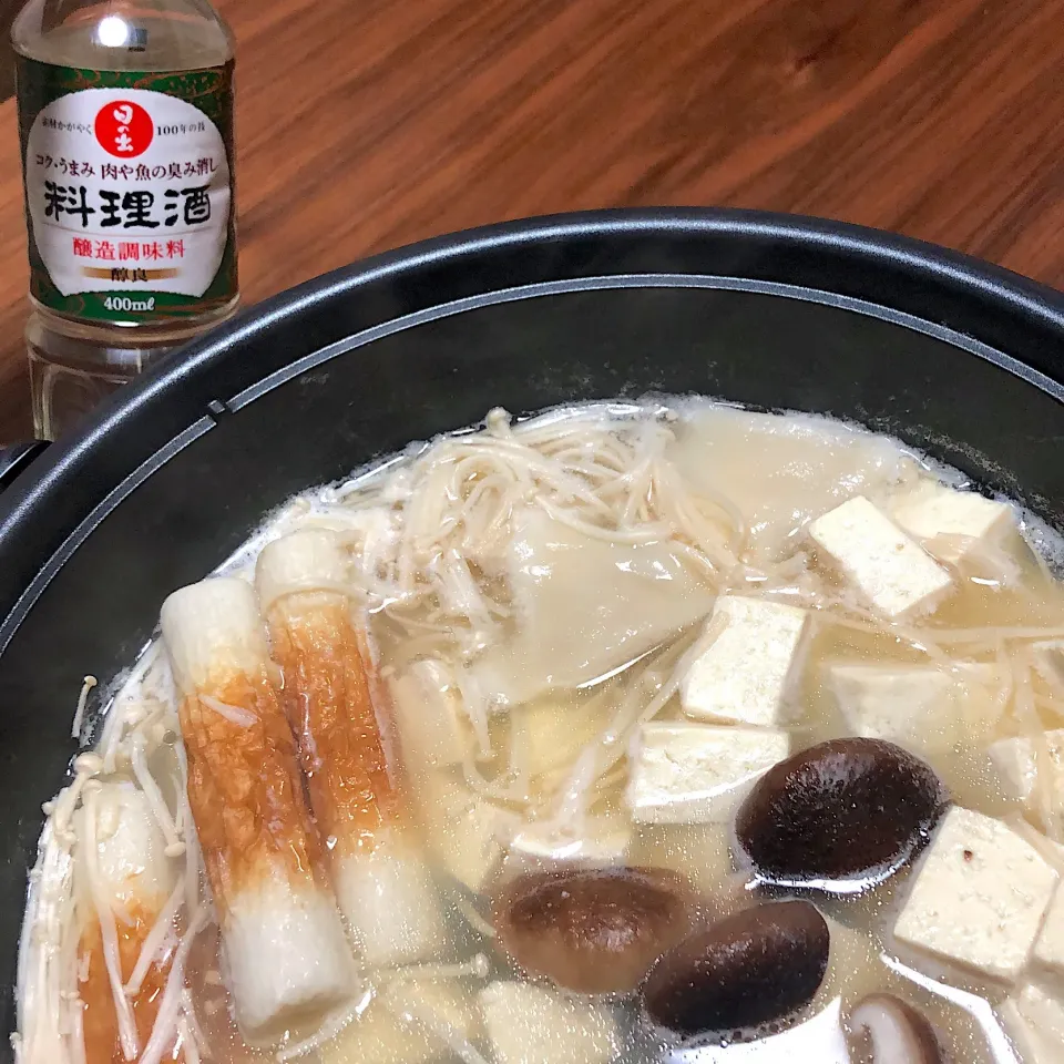 Snapdishの料理写真:#美酒鍋  #モニター当選  #日の出料理酒 🍲|ぎえちゃんさん