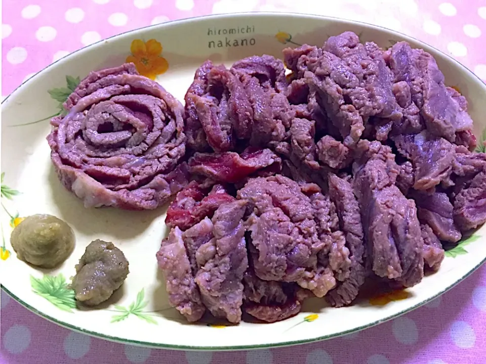 Snapdishの料理写真:【解答編】味噌漬け肉のローストビーフ@練習編|リッキーさん