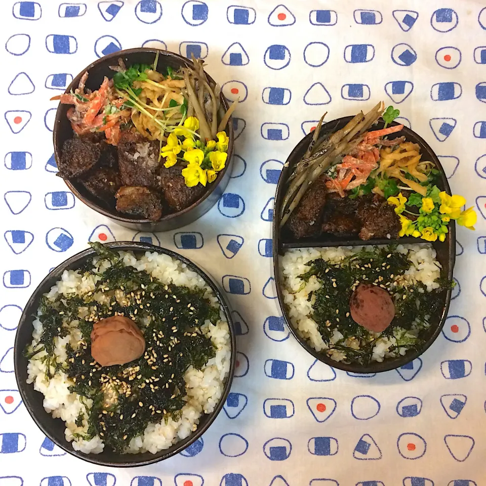 #vegan弁当 
こんにゃくの唐揚げ弁当|makiko_aさん