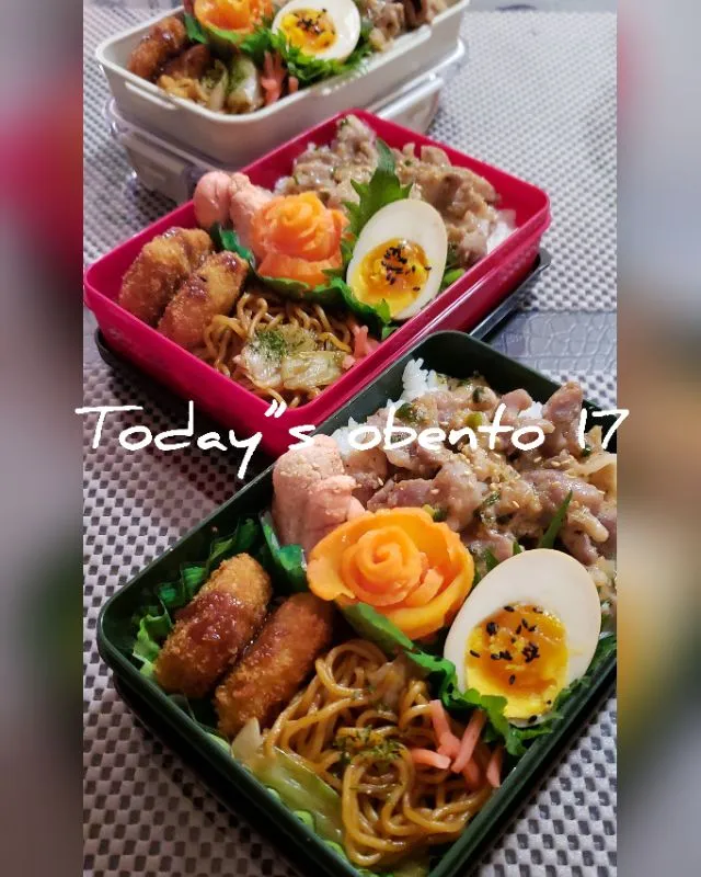 #わが家の働く男弁当
Today”s obento 17
具沢山なお弁当🍱😋|kimikimikitchenさん