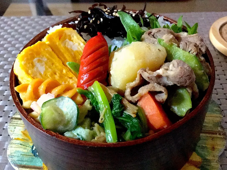 今日のお弁当( ･∀･)ﾉｼ|あっきさん