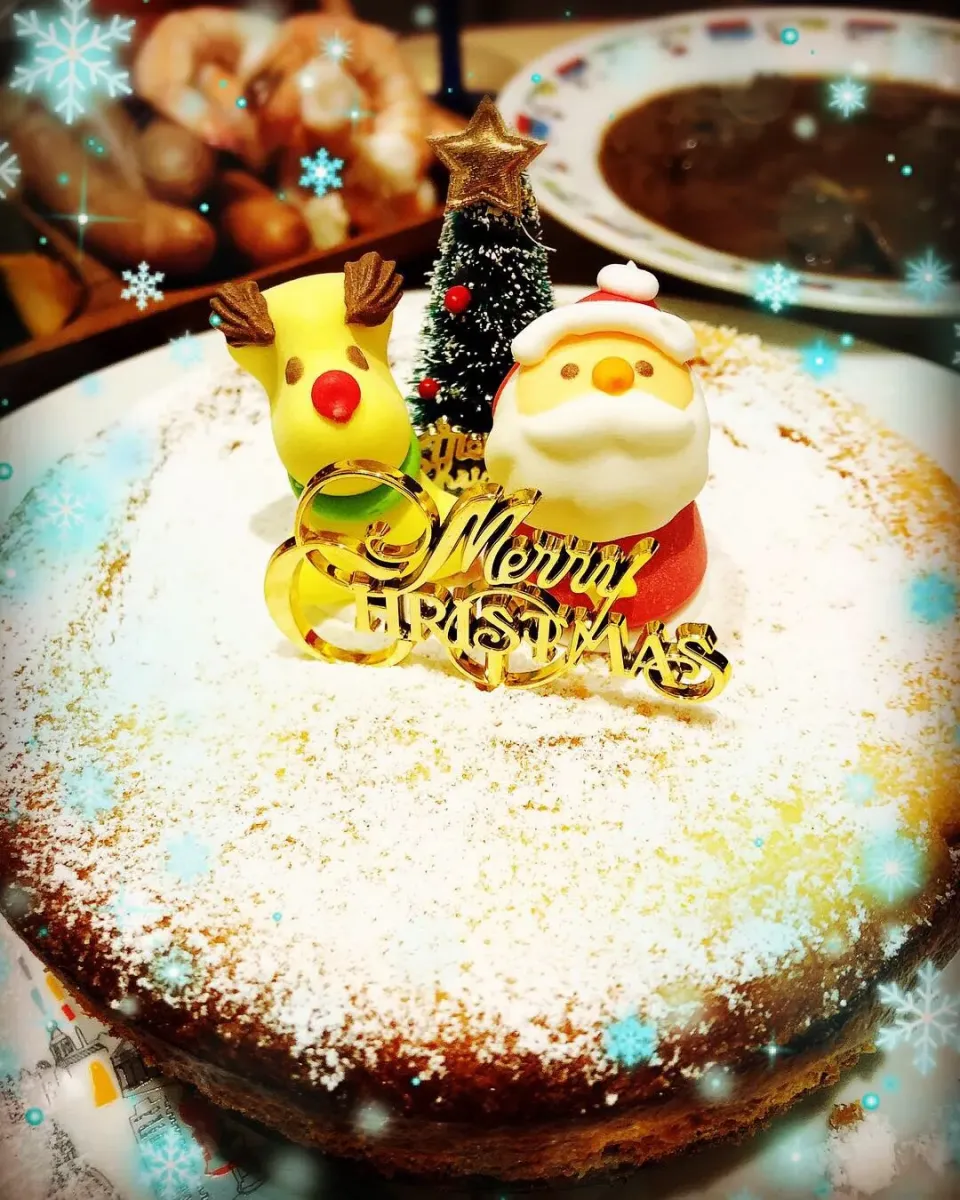 ベイクドチーズケーキ🎄|りかさん