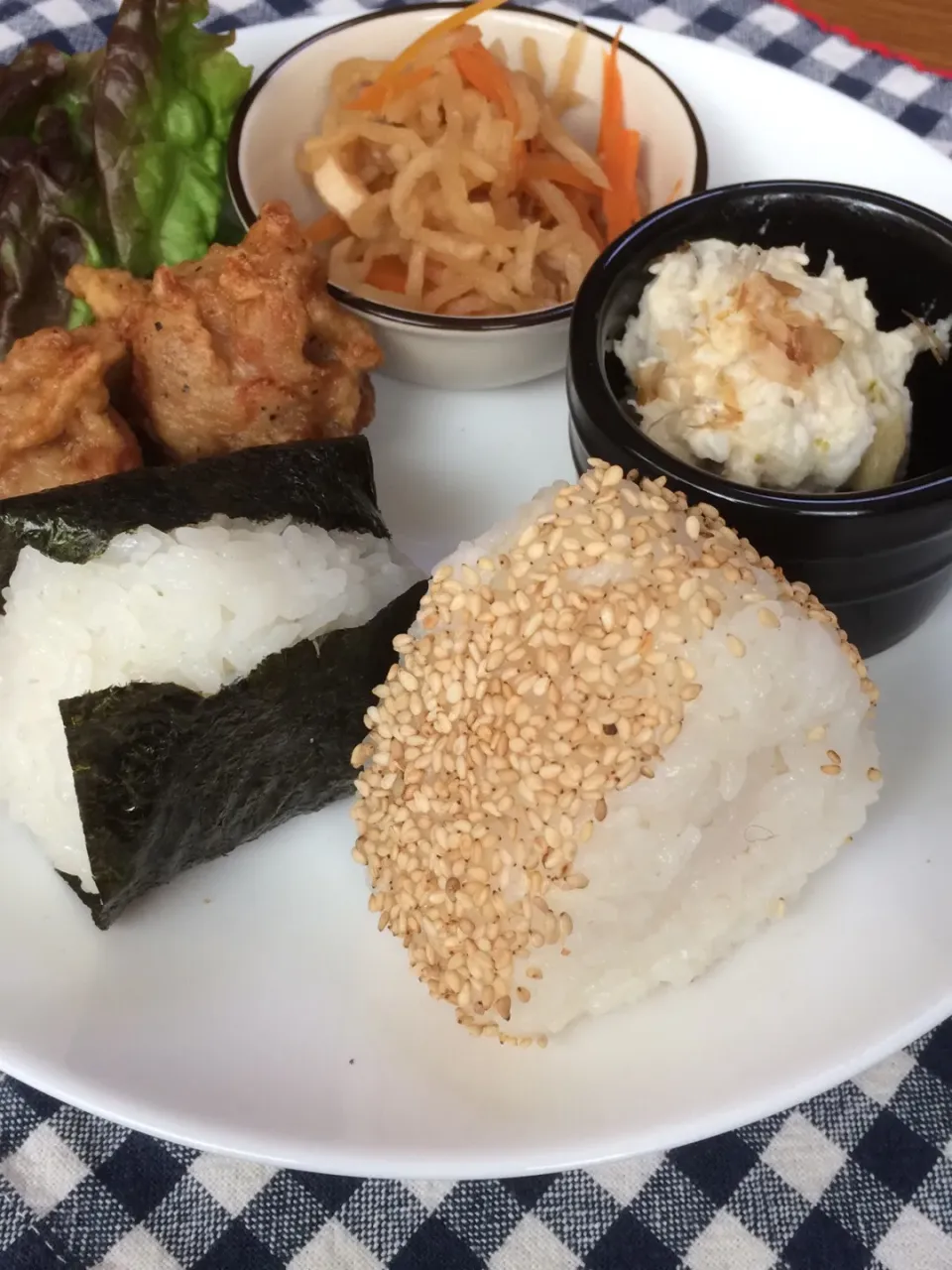 おにぎりワンプレートランチ|みぃたんさん