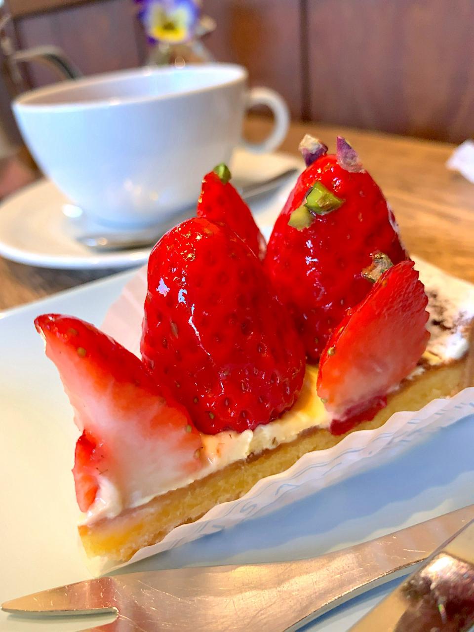 苺のタルト
