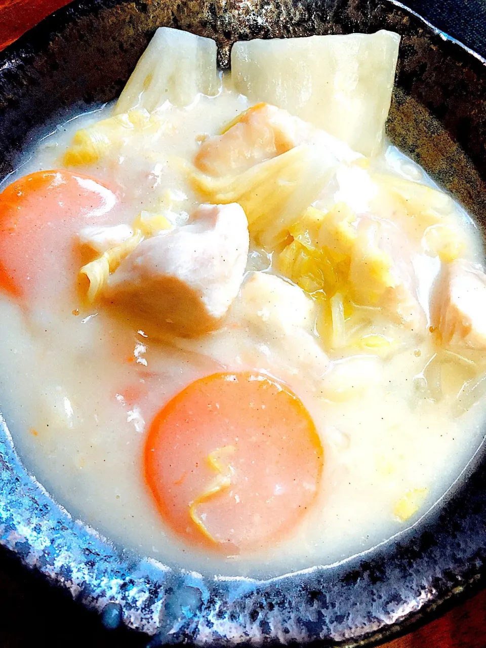 鶏肉と白菜のクリーム煮|ちーまるさん