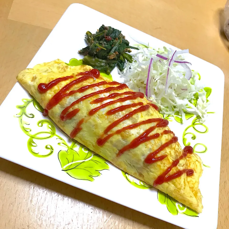 今日の晩御飯はオムレツ！|きょんきょんさん