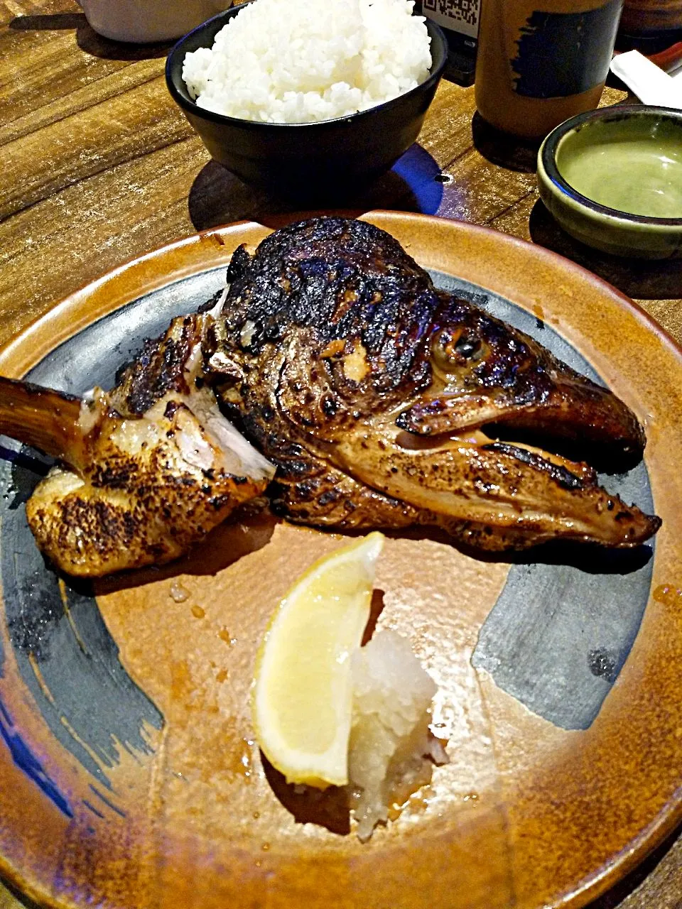 Grilled Salmon Head|Mariano Ngさん