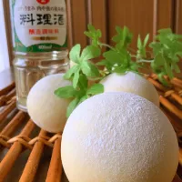 Snapdishの料理写真:酒粕白パンin料理酒