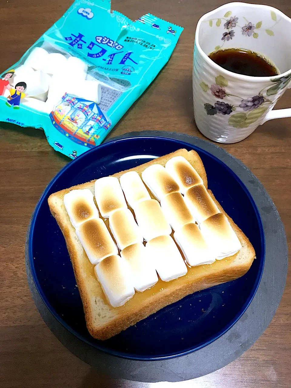 マシュマロトースト|バシホさん