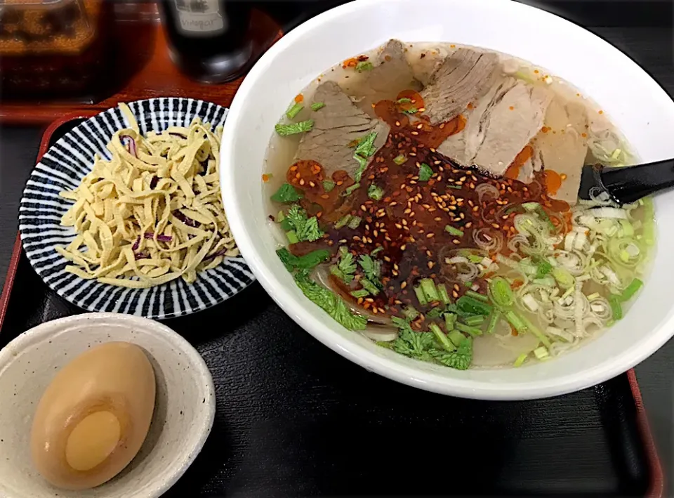 蘭州牛肉麺（三角麺） セット|toshi,I🍴さん