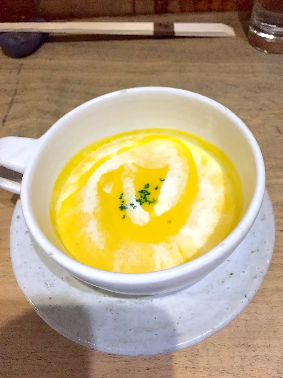 ニンジンのポタージュスープ🥕（ランチセット）@洋食 素敵屋（さいたま新都心）|Kazuya Miyukiさん