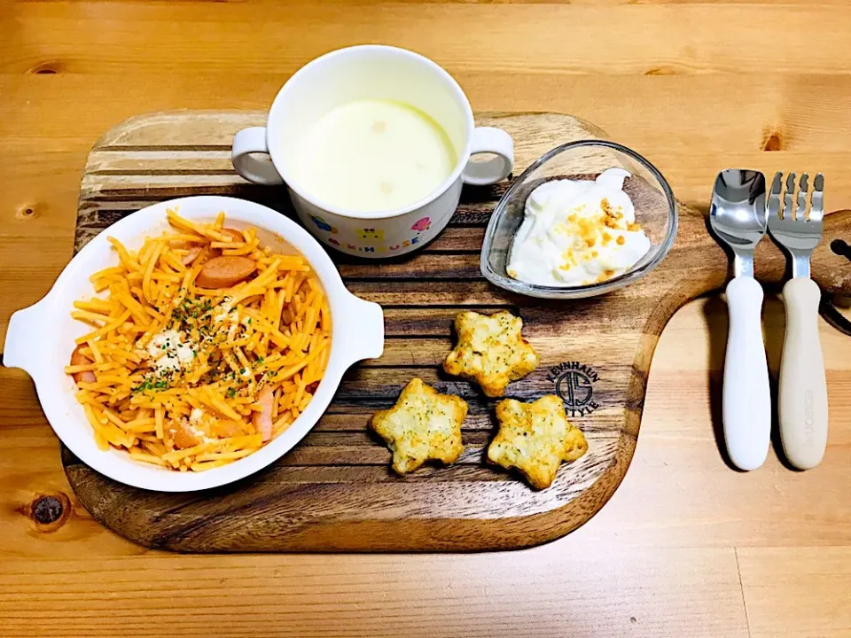 Snapdishの料理写真:息子の夕食👦|nonchimさん