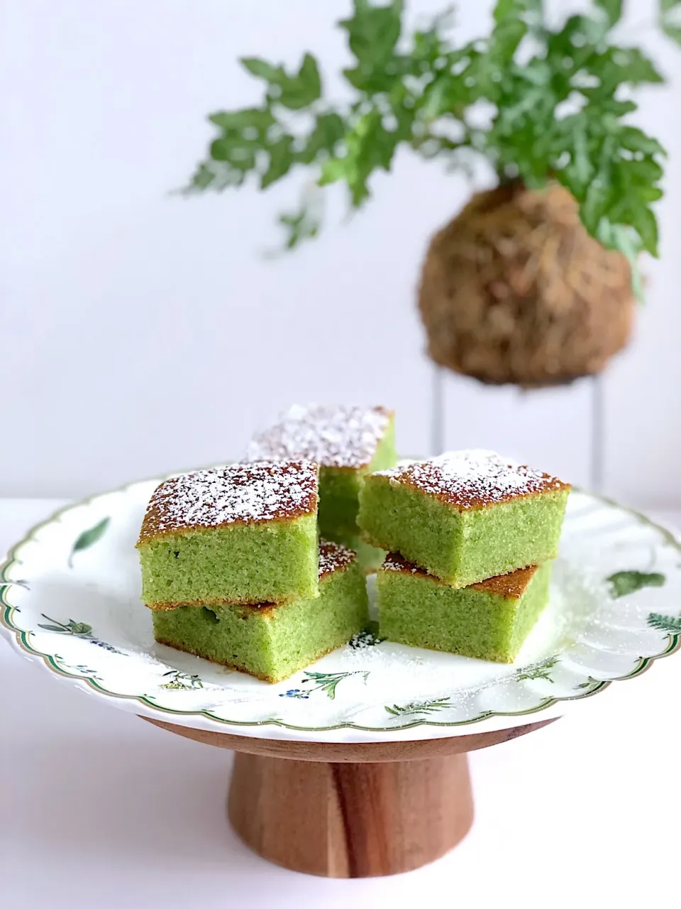 Pandan hot milk cake|12Dragonさん