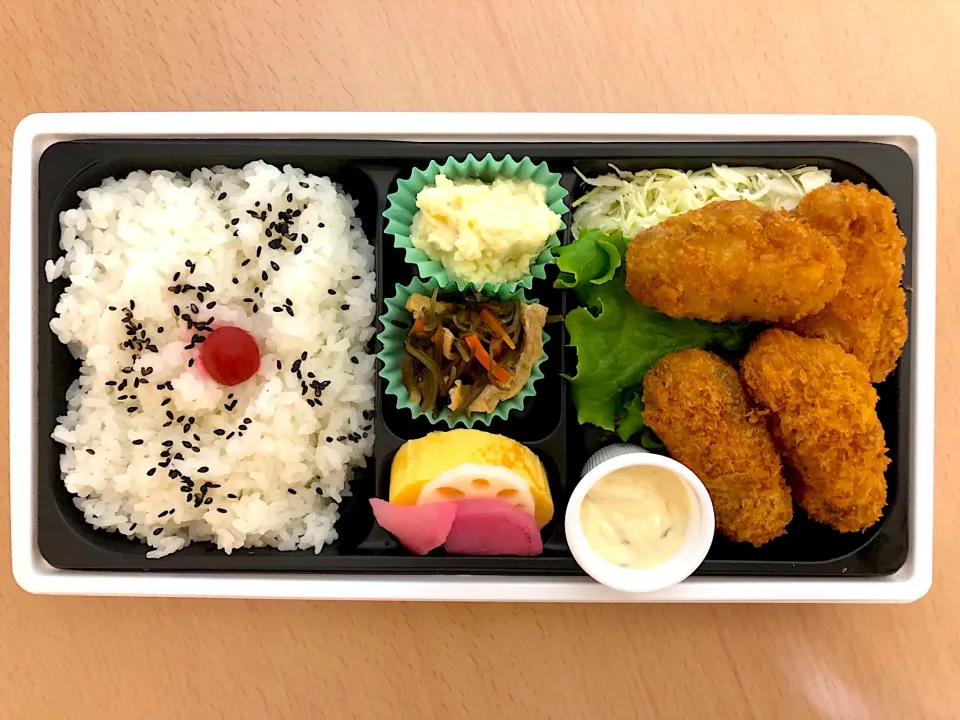 広島県産牡蠣フライ弁当|T. Wonderさん