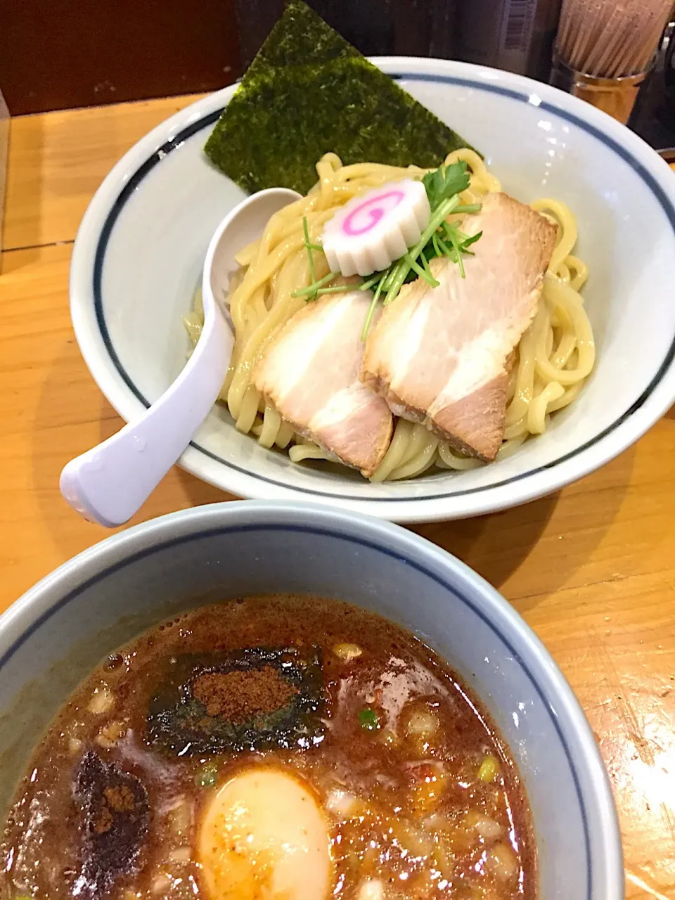 辛濃厚魚介つけ麺@蕾 分家（大宮/西口）|Kazuya Miyukiさん