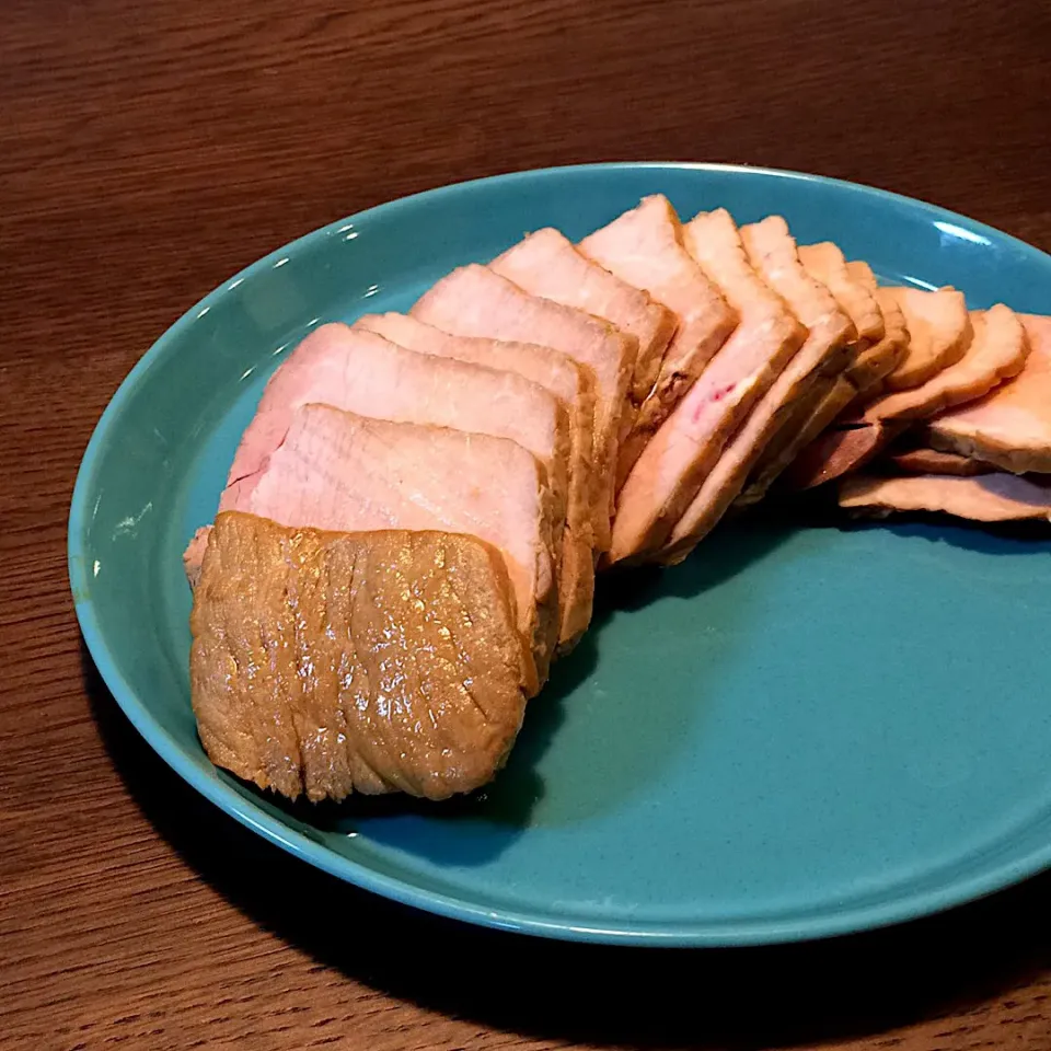 豚もも肉のチャーシュー|モスグリーンさん