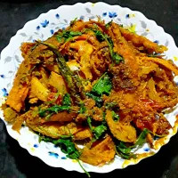 Snapdishの料理写真:#Amudi Fish Curry (Indian)|PRIYANKA BATABYALさん