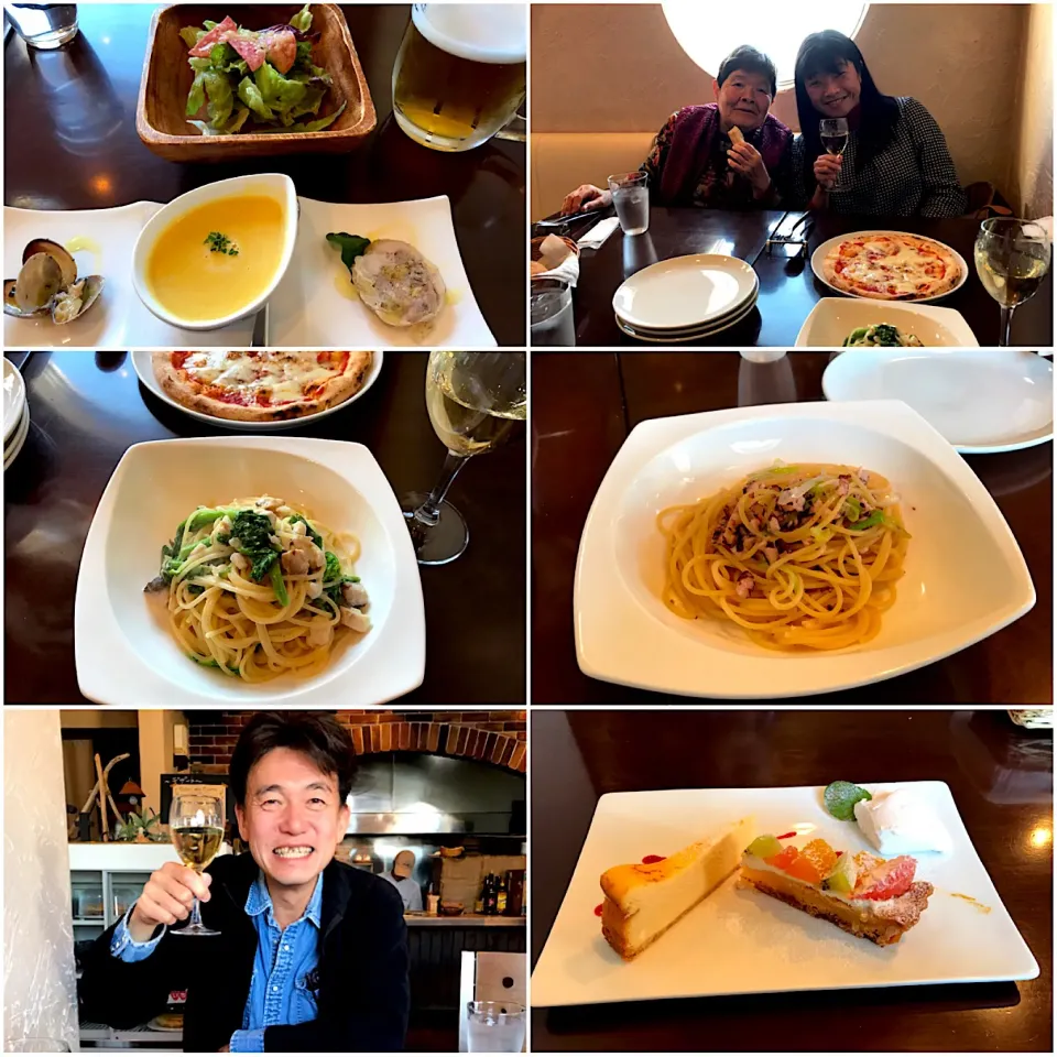 2019.1.19 母とランチ🍻🍷|ゆみずさん