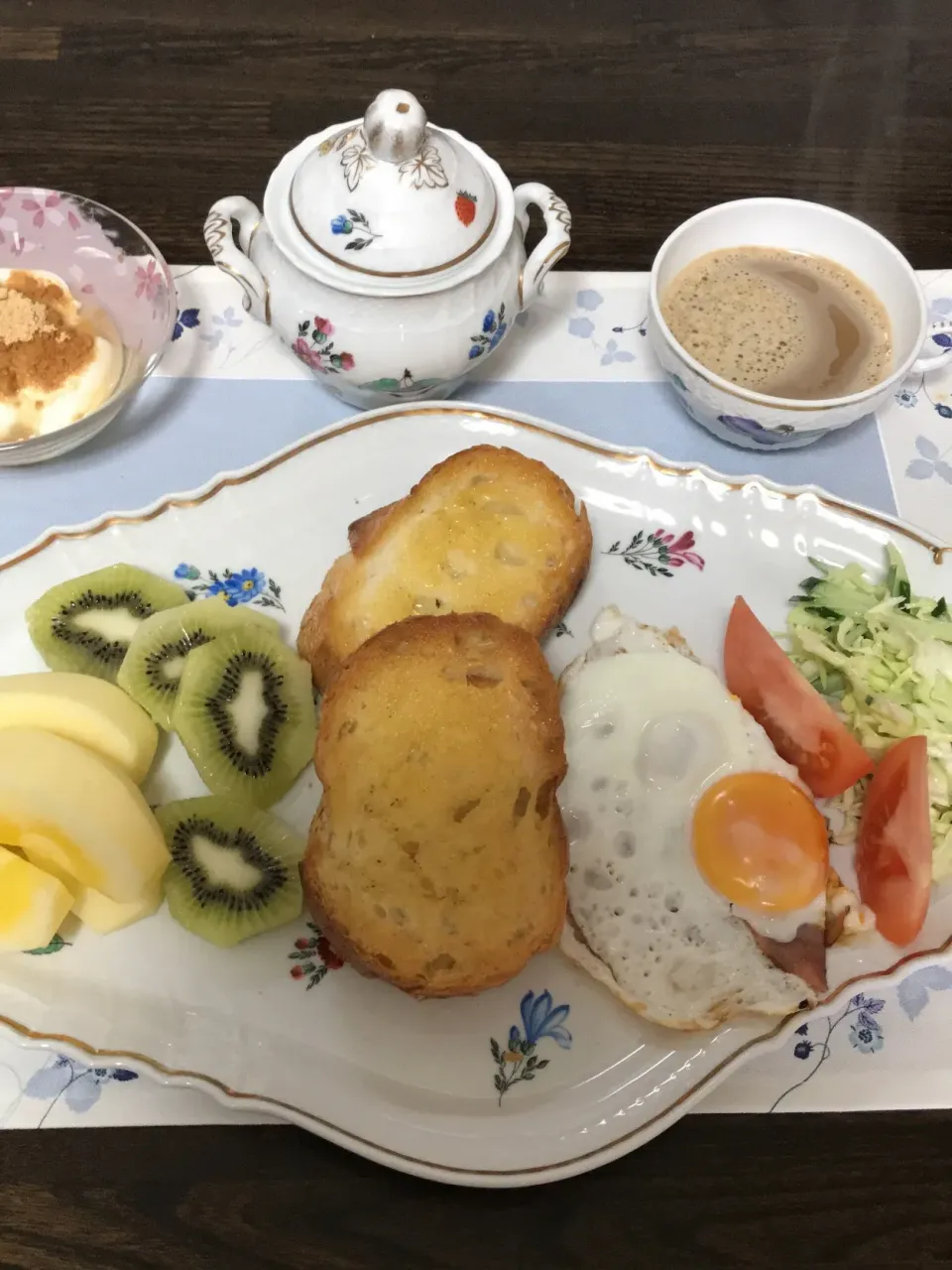 Snapdishの料理写真:サンデーモーニング💕|tamemitiさん