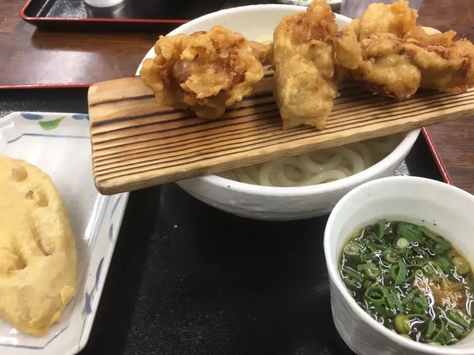 讃岐うどん！とり天釜あげうどん|フージさん